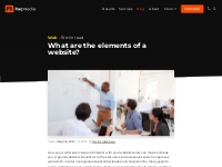 What are the elements of a website?