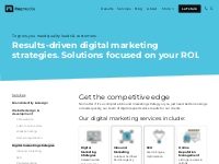 Digital Marketing Solutions | Results-driven Strategies | ROI Focused