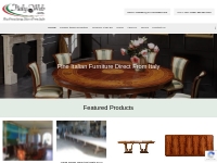 Imported Italian Furniture - Italy By Web