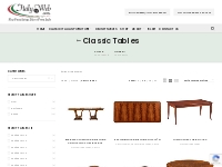 Classic Tables Archives - Italy By Web