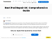   Best iPad Repair UK | Local iPad Repair Service - iTechnician