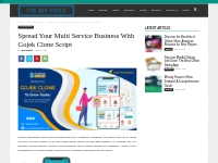 Spread Your Multi Service Business With Gojek Clone Script