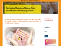 International Surrogacy Process- Free Consultation for Surrogacy Seeke