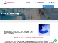 Embryo Freezing - IRIS IVF Centre