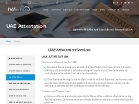 UAE Attestation, UAE Attestation Services  - IVS Global Services