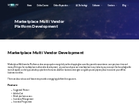 Marketplace Multi Vendor Platform Development - iWon Online Business S