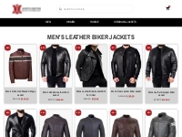 Leather Biker Jackets   Motorcycle Jackets For Men