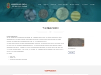Jainson Chemicals - Tin Sulphide Manufacturer, Exporter & Supplier