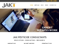 JAK Consulting Services, LLC | Pesticide Consulting admin Home