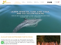 Learn Spanish and Surf, Volunteer and safe turtles in Costa Rica