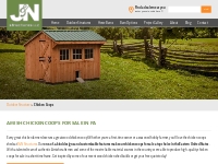 Wooden Chicken Coops for Sale - Shop Amish Built Chicken Sheds