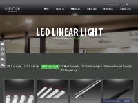 Custom Led Linear Light in White, Black Manufacturer