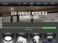 Eco-Friendly LED Surface Mounted Downlight in White, Black Supplier