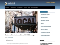 Business Directories and Local SEO Advantage