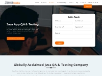 Java Application Testing Services, Java Quality Assurance - JavaIndia