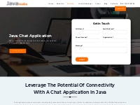 Java Chat Application, Chat Web Application in Java - JavaIndia