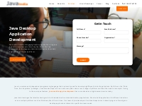 Java Desktop Applications Development Services - JavaIndia