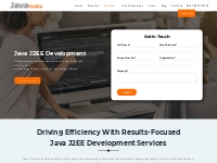 Java J2ee development Company, J2ee web development - JavaIndia