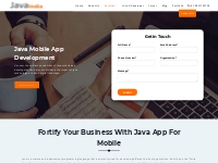 Java Mobile Application Development Services, Java App Development