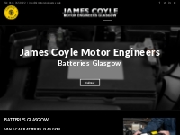 Car Batteries Glasgow | Van Batteries Glasgow | JC Motor Engineers