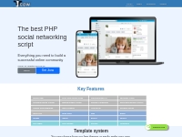 Jcow PHP Social Network Script | make your own social website and mobi