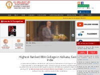  Best BBA College in Kolkata, Eastern India, Top Ranked BBA College, H