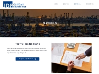 Customs Tariff Classification. JDP Customs Brokerage Cebu, Philippines