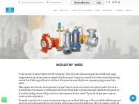 Jee Pumps-for Variety of Industries and Various Applications