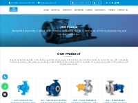 JEE Pumps | Designed by the Best Engineers in the Industry
