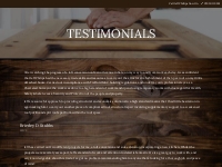 Testimonials | Jeff Phillips Joinery | Jeff Phillips Joinery