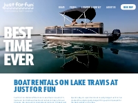 Just for Fun Watercraft Rental on Lake Travis