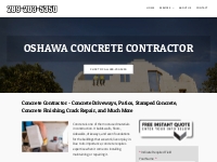 Concrete Contractor   Masonry Company - Oshawa ON, Durham Region