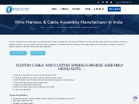 Top Wire Harness   Cable Assembly Manufacturer In India, Gujarat, Ahme