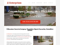 #1 Rated Milwaukee Concrete Company | JJ Enterprises