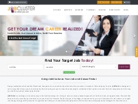 The Job and Career Finder | JobCluster.com