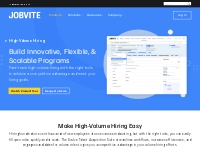 Fast-Track High-Volume Hiring to Meet Your Goals | Jobvite