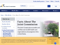 Facts About The Joint Commission | The Joint Commission