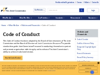 Code of Conduct | The Joint Commission