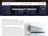 Samsung AC Service | AC Service in Coimbatore - Jones Cool Care