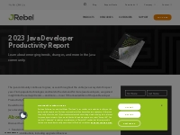 2023 Java Developer Productivity Report | JRebel   XRebel by Perforce
