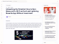 Unleashing the Potential: How to Earn Money with JSS Free Cash and Lig