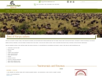 Best of Kenya safaris