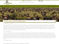 3 days masai mara camping safaris