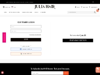 Customer Login | Julia hair