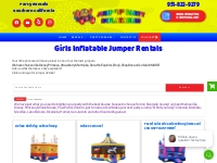 Girls Jumpers | Jump N Party Inc. | water slide and bounce house renta