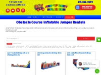 Obstacle Courses | Jump N Party Inc. | bounce house rentals in Corona,