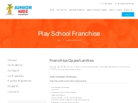  Play School Franchise in India -Junior kidz