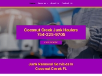       Coconut Creek, FL Junk Removal   Property Cleanout