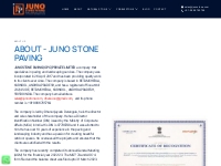 ABOUT | JUNO STONE PAVING