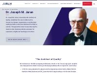 Dr. Juran s History | Juran Institute, An Attain Partners Company
